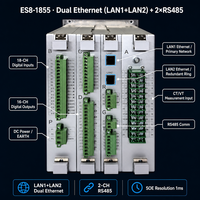 Relay Proteksi Motor EastSong ES8-1855 Tiga Fasa 5A Dual Ethernet LAN1+LAN2 RS485 Jaringan Redundant Proteksi Arus Lebih dan Beban Berlebih