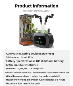 <span class=keywords><strong>Plug</strong></span>-in sürüngen Misting kiti, otomatik teraryum püskürtücü, zamanlayıcı ile 5M nemlendirici sistemi - Product Image 5