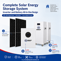 Convertisseur solaire hybride monophasé IP54 16,8 kW, contrôleur tout-en-un