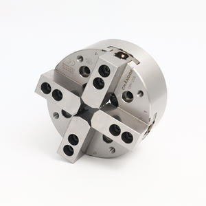 หัวจับแบบสี่ขากรรไกร OPF-206 ไต้หวัน Qiandao แบบกลวง ไม่ใช้กุญแจ สำหรับเครื่องเจาะ เซอร์โว เครื่องกลึงแบบเตียงเอียง ขายส่งหัวจับแบบสี่ขากรรไกร - Product Image 2