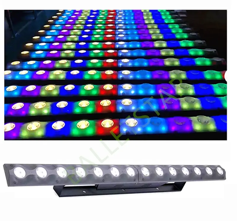 Sıcak satış üst 3in1 Rgb 14 adet led duvar yıkayıcı sahne aydınlatma yapı yıkama işık işın sahne işık dj ekipmanları denetleyici hoparlörler