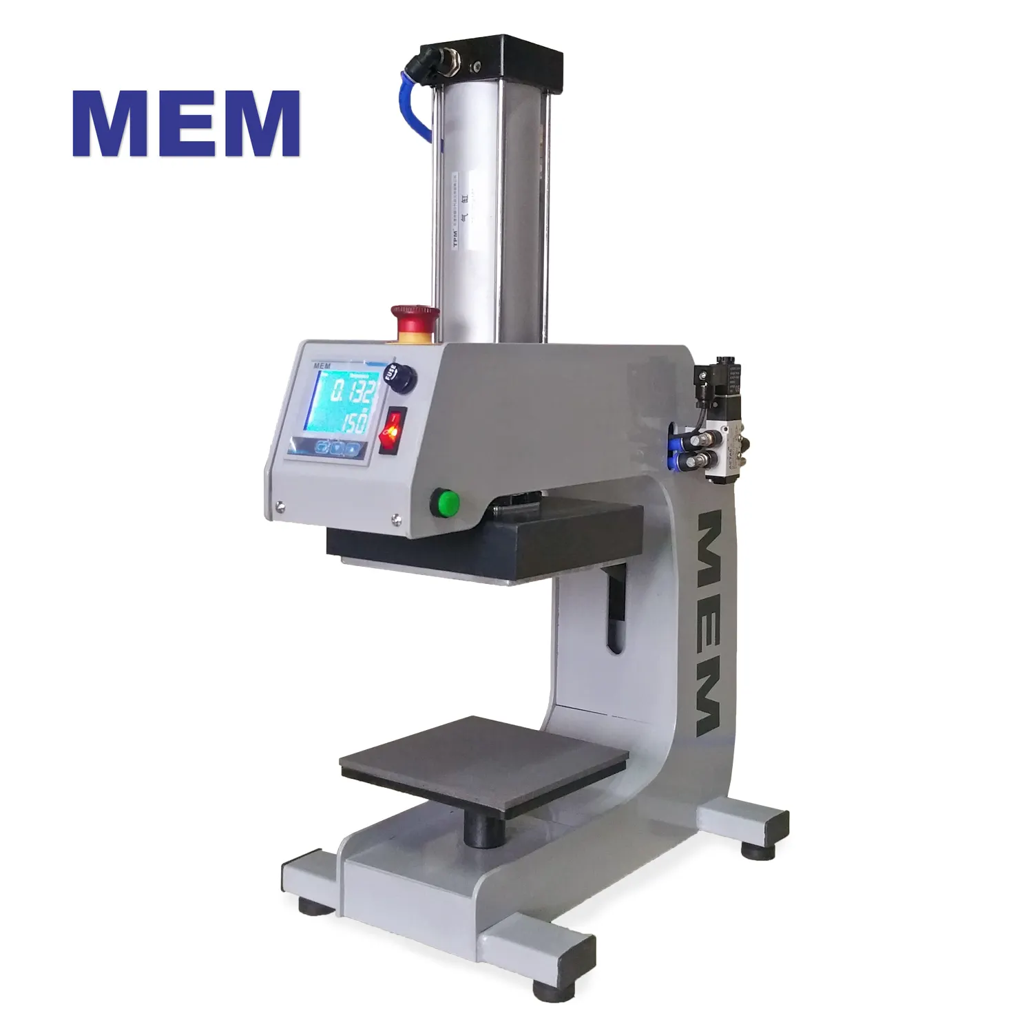 TQ1-1515 MEM popular Pneumatic automatic dual platen heat press 15*15 cm machine