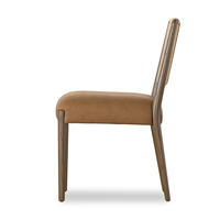 Chaises de salle à manger modernes en matériaux mélangés, tissage alterné, coussin épais, confortables, résistantes aux taches, durables