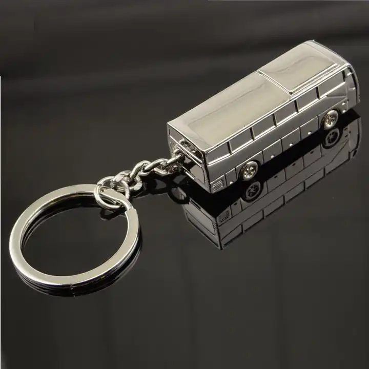 Years of Service Metal Keychain