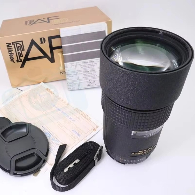 AF Nikkor 180mm F/2.8D IF-ED Full-Frame Fixed Focus Telephoto Lens for F Mount DSLR with 72mm Filter