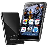 Lecteur MP3 MP4 WiFi 4.0 pouces M9 plein écran tactile Android lecteur de musique 1080p HD vidéo BT 5.0 lecteur MP3 multilingue
