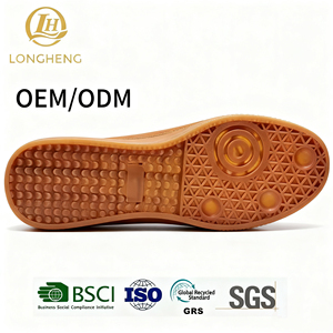 Suole in Gomma Ecologiche Marca Longheng, Spessore 5cm per Scarpe in Pelle, Comode e Versatili, Vendita all'Ingrosso - Product Image 1