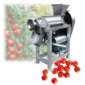 Industrial apple Tomato Paste Making Machine <strong>Juicer</strong> Middle Scale Tomato Strawberry Paste Juice Making Extraction Pulp Machine - Product Image 1