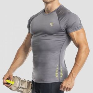 เสื้อยืดแขนสั้นผ้าไอซ์ซิลค์ระบายอากาศได้ดีสำหรับผู้ชายแห้งเร็วสำหรับฤดูร้อน2024 - Product Image 3