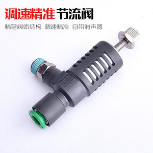 Válvula de Escape Rápido SMC ASV310F-01-06S con Silenciador Neumático y Conector de Ajuste 410F-02-08S - Product Image 2