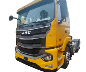 JAC marka traktör kamyon gallogallop A5W 460 6*4 10 tekerlekler kamyon kafa 40 ton maksimum çekiş kapasitesi traktör kamyon satılık