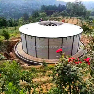 خزانات ري زراعية مموجة بسقف أسطواني بأفضل سعر - Product Image 1