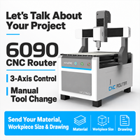 Routeur CNC Alpha Mini 6090 à bas prix pour le travail du bois, routeur CNC de bureau 6090 pour MDF et acrylique, machine CNC 6090 pour petit atelier