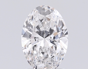 Diamant de laboratoire Parthvi, taille ovale brillante, couleur E, polissage excellent, certificat IGI, clarté VVS1, propre à l'œil - Product Image 1