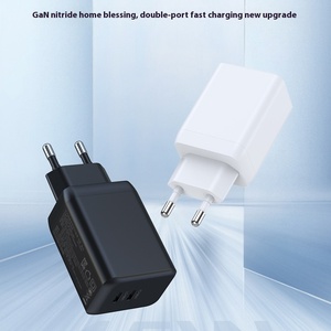 KC 인증 듀얼 타입 C-포트 GAN 충전기 헤드 한국 PD45W 휴대 전화 노트북 벽 플러그 전원 공급 장치 - Product Image 2