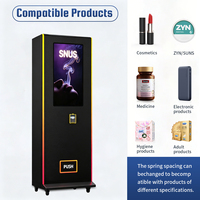 Distributeur automatique de snus ZYN pour boîte de nuit, écran tactile 32 pouces, fonctionnement silencieux, articles de vente au détail pour adultes uniquement