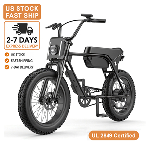 [US Stock] 750W Fat Tire Electric Mountain <strong>Bike</strong> Adults City Dirt Ready To Ship OEM Factory Wholesale Customization Certified - Product Image 1
