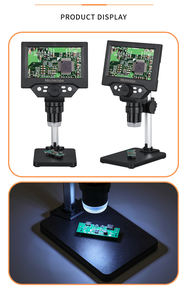 <span class=keywords><strong>Microscope</strong></span> numérique portable 1000X Zoom avec écran de 5.5 pouces et étui de transport pour le service sur le terrain - Product Image 5