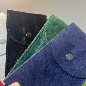Pochette en velours pour montres et bijoux, vente en gros d'usine, plusieurs couleurs disponibles, sac de rangement portable anti-rayures pour montres - Product Image 5