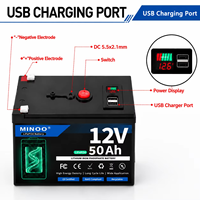 Baterai Surya Lifepo4 12V 50Ah 48v Dengan Sistem Manajemen Baterai Lifepo4, Baterai Lithium dengan Siklus Hidup Panjang untuk Penyimpanan Energi Rumah