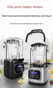 Ice Smoothie điện 2200W công suất lớn sản xuất nước trái cây trộn 2L thương mại Máy xay sinh tố với cách âm Bìa - Product Image 4