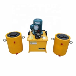 Herramientas de elevación de alto tonelaje 100 toneladas doble hidráulico de <span class=keywords><strong>jack</strong></span> con bomba de aceite - Product Image 3