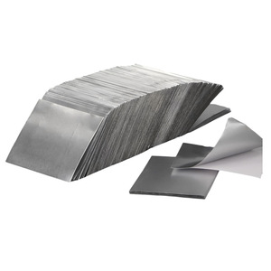 Aluminum Foil Sheet Square Die-Cut Self-Adhesive High Temperature Resistance Waterproof Heat Insulating Shenzhen Origin - Product Image 1