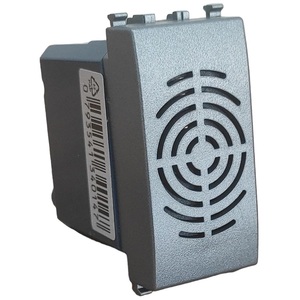 Sonnerie grise compatible avec le système d'interphone Vimar Arke 12V DC - Product Image 1