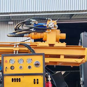 クローラ式油圧空気圧ボーリングマシン　掘削深度200m　水井戸用掘削装置 - Product Image 4