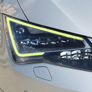 Módulos LED de Luces de Circulación Diurna Amarillas Tipo Ojo de <span class=keywords><strong>Ángel</strong></span> para Seat <span class=keywords><strong>Leon</strong></span> 2013 2014 2015, Módulo de Luz Diurna Azul 5F0941475 5F0941476 - Product Image 3