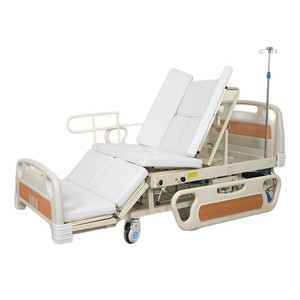 Manual Hospital Bed With Multi Functional Turning Care For Paralyzed Patients Home Use Nursing Bed Stainless Steel ABS Material - Product Image 1