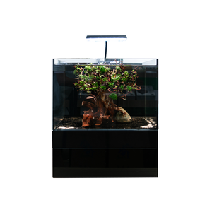 Relaxlines 40-<span class=keywords><strong>45L</strong></span> 6mm Verre Acrylique Fish Tank De Bureau Réservoir D'<span class=keywords><strong>aquarium</strong></span> Rectangulaire Écologique - Product Image 1