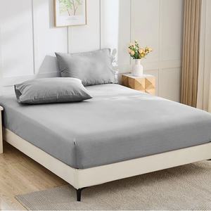 Juego de Sábanas Ajustables de Algodón con Fibra de Plata, 400 Hilos, Bordadas, Suaves y Cómodas para Uso en Hoteles, Hogares y Hospitales - Product Image 3