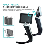 Peralatan medis laryngoscope video sekali pakai portabel dengan pisau Macintosh untuk Dewasa Anak intubes