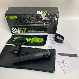 Micrófono Dinámico con Cable <span class=keywords><strong>SM57</strong></span> de Alta Gama para Grabación Profesional, Doblaje, Transmisión, Captación de Instrumentos, etc. - Product Image 1