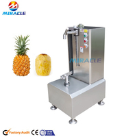Groothandel Ananas Verwerkingsapparatuur Automatische Ananas Peeling Machine Prijs