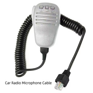 Cable de Micrófono para Radio de Coche MH-31A8J Compatible con Yaesu FT-450 FT-817 FT-857 FT-897, Comunicación Anti-interferencias - Product Image 1