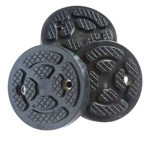 Two <b>Post</b> Car Lift <b>Round</b> Rubber Pads 2pc Set For Auto Repair Industry - Product Image 4