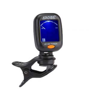 Sintonizador de guitarra acústica bajo <span class=keywords><strong>ukelele</strong></span> Digital LCD Clip-on de <span class=keywords><strong>precio</strong></span> barato AROMA - Product Image 1