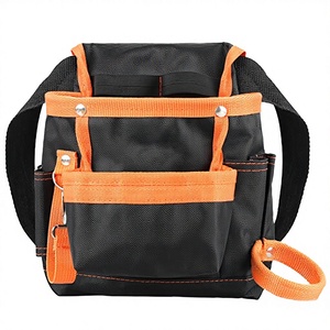 Customizable OEM Nylon Waterproof Electricians' <b>Tool</b> Roll Waist <b>Bag</b> with Adjustable Strap Lightweight & Multi-Function - Product Image 3
