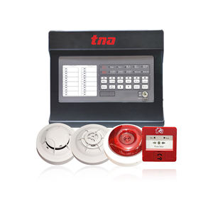 Panneau de commande d'alarme incendie conventionnel à 2 zones Tanda TXC7002 avec écran LCD avancé IP30 AC220V pour la protection des bâtiments - Product Image 1