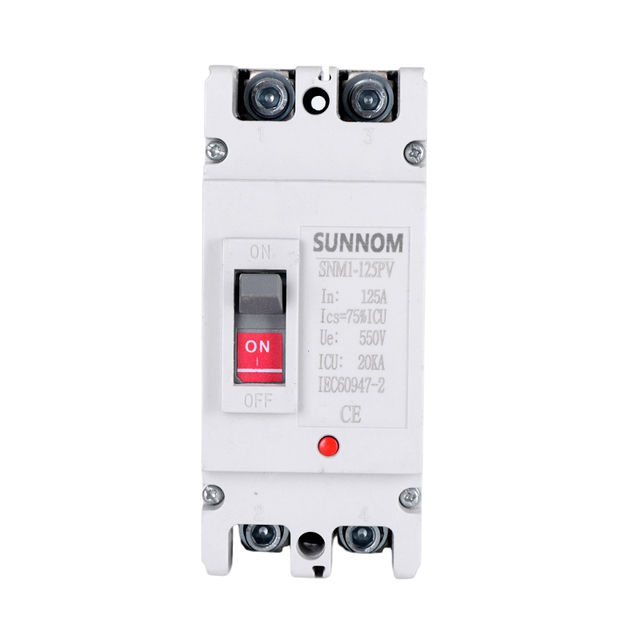 SNMI-250PV SUNNOM 550V 180A PV Power System 2 Poles DC Mccb Molded Case Circuit Breaker