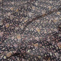 Superbe Tissu en Soie Métallique Léger et Respirant de Haute Qualité pour Robe et Jupe d'Été – Nouvelle Collection Luxe