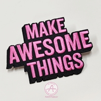 Support thermoscellé écologique appliqué à la main personnalisation Mbossd Laser Cut Border Broderie Patch