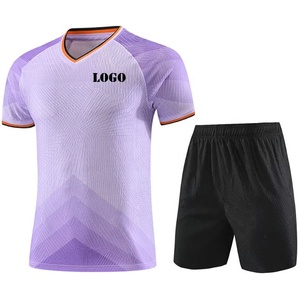 Camiseta de fútbol al por mayor de la mejor calidad tailandesa para jugar en casa, camiseta roja de fútbol para niños, camiseta de fútbol - Product Image 3