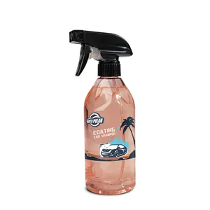 Factory price Supplier 500ml Bulk Liquid car care Ceramic Highly hydrophobic coating car Shampoo SiO2 free sample