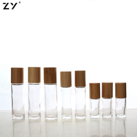 Flacon de parfum roll-on en verre le plus vendu, mini 1-120ml, dépoli, estampé à chaud, attar, déodorant, bouchon en bambou, couleur et logo personnalisés, bâtonnets diffuseurs