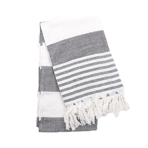 Toallas de Playa de Algodón Turco Extra Grandes, Toalla de Baño Turca Altamente Absorbente, de Secado Rápido, Resistente a la Arena, Toalla Grande de Viaje - Product Image 3