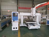 180 degrés rotation 4 axes cnc routeur