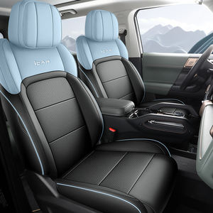Housses de siège de voiture complètes en cuir artificiel de style sport personnalisé pour Chery ICar 03 Jaecoo 6 Kits intérieurs de luxe Avant/Arrière - Product Image 6
